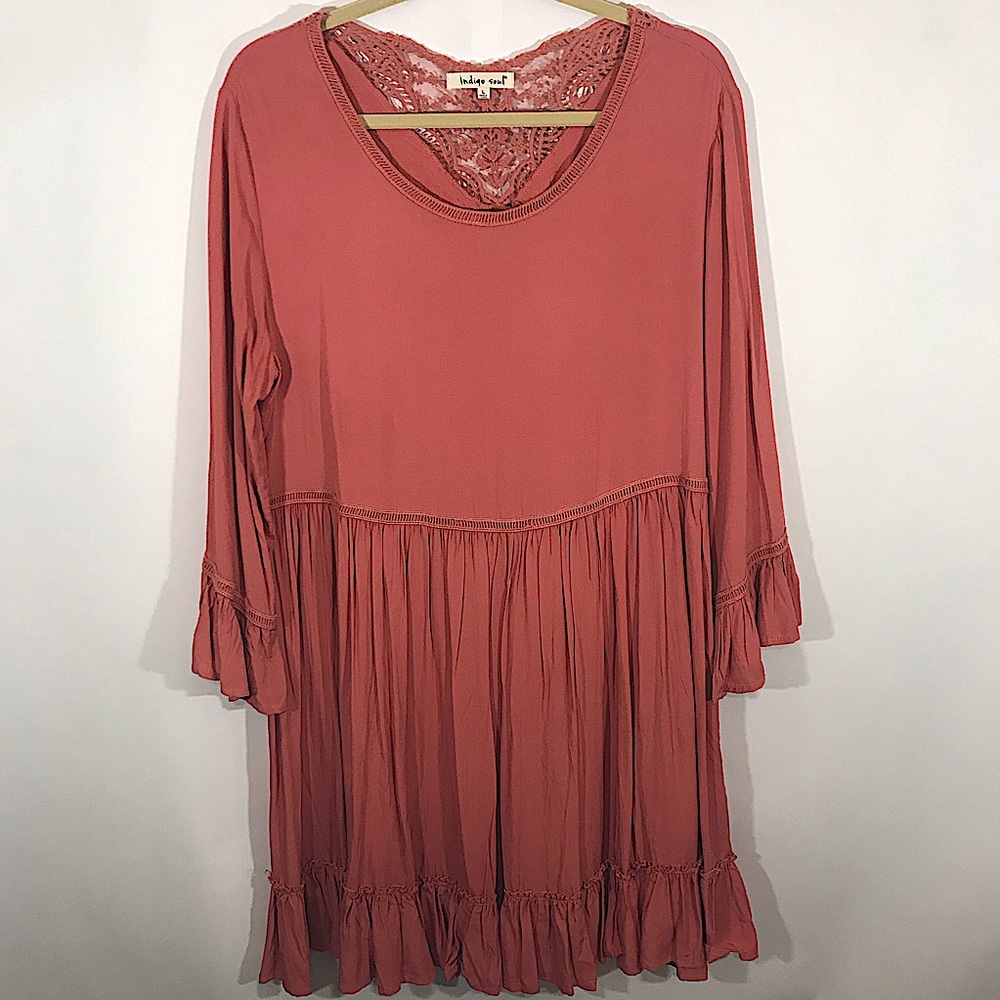 Indigo soul tunic dress